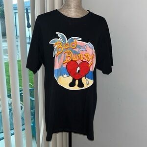 Bad Bunny Concert Tee size Large Excellent Condition from 2022